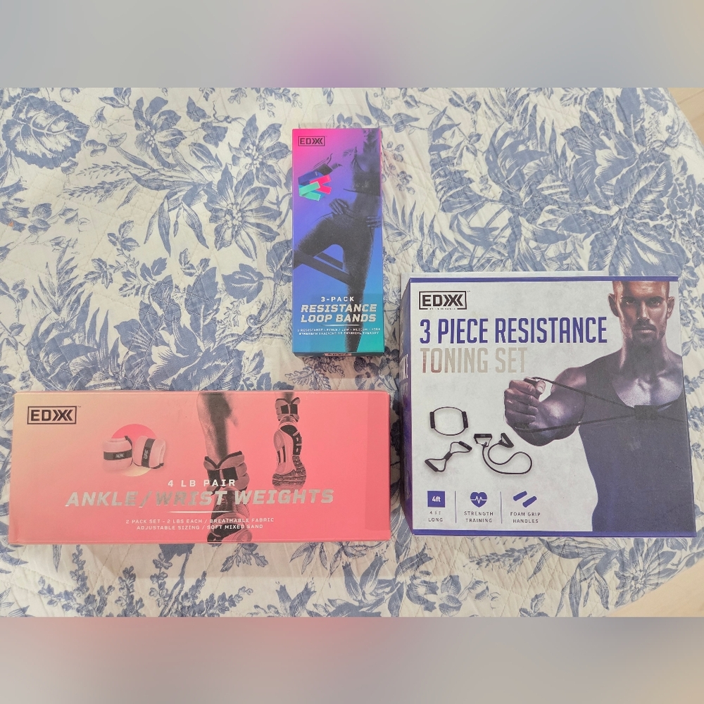 Set EDX Resistance and Weights Set, Great Deal! NEW!